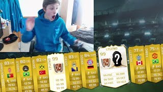 2 LEGENDS IN PACKS OMG  FIFA 14 [upl. by Hephzibah742]