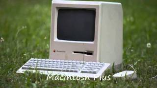 Old Macintosh Startup Sounds And Crash Sounds [upl. by Haropizt]