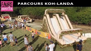 Vidéo parcours de combattant KohLAnda  Faure Animation 974  Ile de La Réunion [upl. by Moriah921]