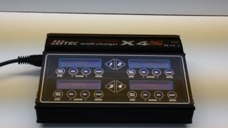 Hitec X4 AC Plus charger  What you need to start [upl. by Keithley]