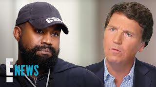 Kanye Wests Tucker Carlson Interview BIGGEST Moments  E News [upl. by Rriocard]