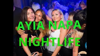 Ayia Napa NIGHTLIFE 2019 CYPRUS [upl. by Sungam142]