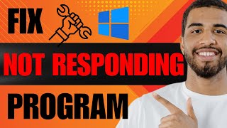 How to Fix Not Responding Program Windows 10 2024 [upl. by Arahsal]