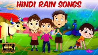 Superhit Hindi Rain Songs  Hindi Rhymes For Kids  Hindi Balgeet  Hindi Kids Songs  Hindi Poems [upl. by Leumas]