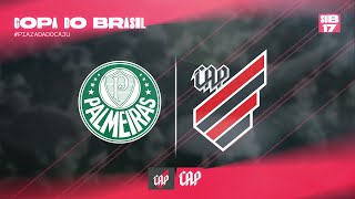 PALMEIRAS X ATHLETICO PR TRANSMISSÃO AO VIVO DIRETO DE BARUERI  FINAL DA COPA DO BRASIL SUB 17 [upl. by Aix]