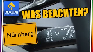 WAS BEACHTEN beim SCHEIBENWISCHEN beim AUTO VW ID3  Fahrschule Stumpf in Nürnberg [upl. by Nnylyram]