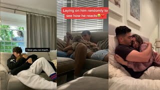 Cuddle Your Bf Suddenly And See His Reaction Tiktok Compilation [upl. by Becky]