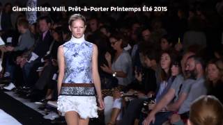 Giambattista Valli  Paris Fashion Week Prêtàporter Printemps Eté 2015 [upl. by Christoffer]