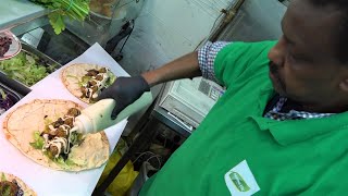 £350 for a Fully Loaded Falafel Sandwich Wrap  Is this the Cheapest in London  at Nesma Falafel [upl. by Yewed996]