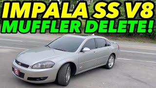 2008 Chevy Impala SS V8 w MUFFLER DELETE [upl. by Aissirac]