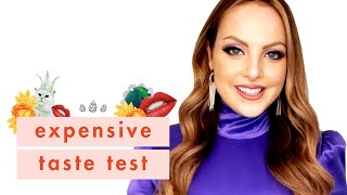 Dynastys Liz Gillies Sings Her Way Through Our Expensive Taste Test  Cosmopolitan [upl. by Ayanaj643]