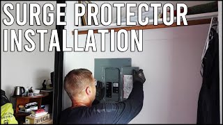 How to install a surge protector for a sub panel The right way [upl. by Adehsar]