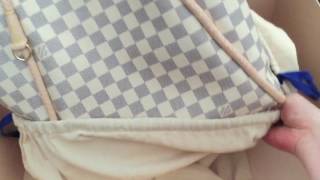 Unboxing New release LV Propriano Damier Azur coated canvas [upl. by Singband]