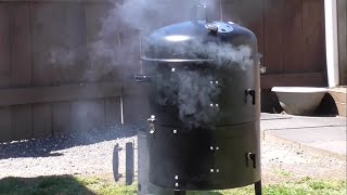 Smoke fish using Jumbuck Smoker [upl. by Suiravat402]