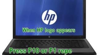 How to reset your HP laptop password [upl. by Ainitsirhc139]