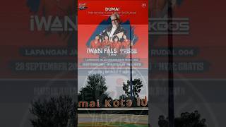 Oi dumai merapat🥳🔥konseriwanfals gaungmerahsegalanya dumairiau shortvideo konsermusik [upl. by Eicrad613]