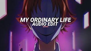 my ordinary life  the living tombstone edit audio [upl. by Ehcram]