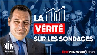 Eric Zemmour  La vérité sur les sondages par JeanFrédéric Poisson [upl. by Laetitia]