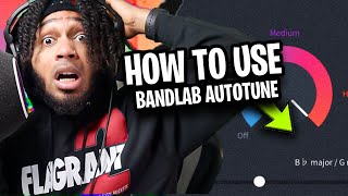 How To Use AUTOTUNE in BANDLAB  Best BandLab AutoTune Settings [upl. by Bea187]