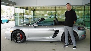 2023 Porsche Boxster S Walkaround  Review [upl. by Gillie]