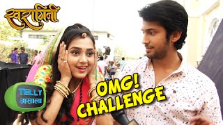 Ragini and Lakshya Take The OMG Challenge  Swaragini [upl. by Llenod583]