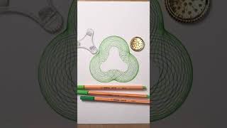 Spirograph Tutorial for Beginners  Shamrock Spirograph 2 [upl. by Sanyu]