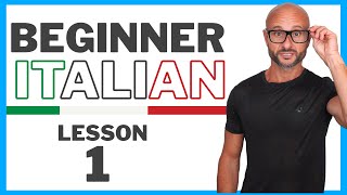 Beginner Italian Course Lesson 1  The basics of learning Italian the right way [upl. by Ber]