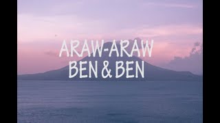 ARAWARAW by BenampBen Lyrics [upl. by Ahsienor]