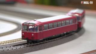 MSLTV Testbericht Märklin 39950 Schienenbus VT 959 mit Beiwagen H0 [upl. by Misab]