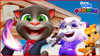 Talking Tom amp Friends Play Music  Coffin Dance Song Cover [upl. by Eikcin]