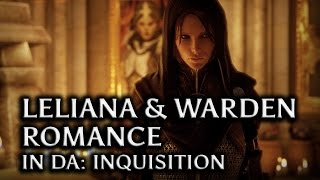 Dragon Age Inquisition  Leliana amp the Warden Romance in DAI all scenes [upl. by Severson]