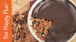 Chocolate Salted Caramel Tart Recipe  The Happy Pear [upl. by Sterner]