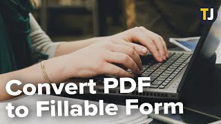 How to Convert PDF to Fillable Form [upl. by Carolynne909]