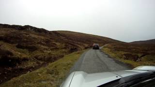 Quiraing road on the Isle of Skye Scotland [upl. by Iney]