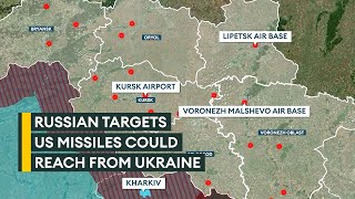 The bases deep inside Russia that Ukraine could hit if US supplied longerrange missiles [upl. by Timus]