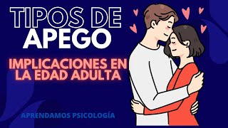 Qué Tipos de Apego existen y cómo Afectan al Adulto [upl. by Zorana20]