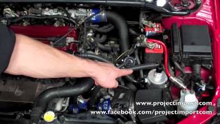 Project Import Evo 89 Moroso Crankcase Vent Oil Catch Can Breather Tank System [upl. by Marv]