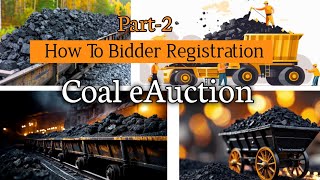 Part2 How To Bidder Registration Coal eAuctionHow to Register for Coal BiddersAmitjhaTechnical [upl. by Aisyram]