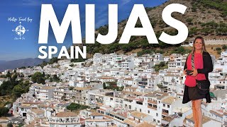 Beautiful MIJAS Costa del Sol  MALAGA SPAIN Day Trip [upl. by Kared]