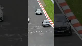 Mercedes C63 AMG Going For It on the Nürburgring Nordschleife [upl. by Nwahsed]