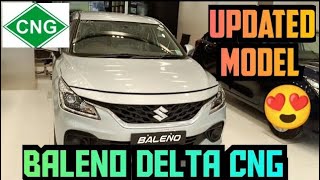 🛑 2 Major Update Baleno Delta CNG 🛑 2023 Premium Hatchback with 30 kmkg Mileage 🤑😍 [upl. by Ecertal]