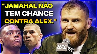 JAN BLACHOWICZ explica porque escolheu ALEX POATAN PEREIRA para vencer JAMAHAL HILL [upl. by Ringe989]