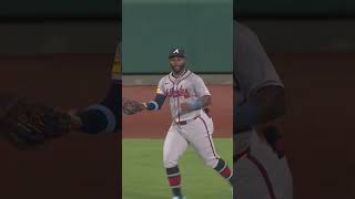 Michael Harris II makes AMAZING catch 🤯 Braves Atlanta Catch MLB MichaelHarris [upl. by Noble]