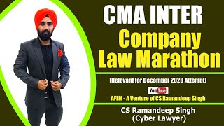 CMA INTER LAW MARATHON BY CS RAMANDEEP SINGHCYBER LAWYER [upl. by Erdman]