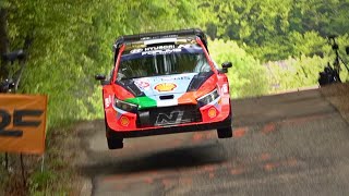 WRC Croatia Rally 2024 Shakedown  BestOf JUMPS amp ACTION [upl. by Teena762]