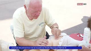 Journée de prévention de la noyade au Stade Nautique Rainier III [upl. by Gris595]