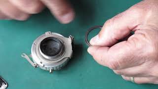 Rolleiflex repair servicing a Rolleiflex Automat TLR Part 02 [upl. by Odrick]