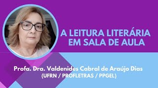 Conferência de abertura do semestre 20242 A Leitura Literária em Sala de Aula [upl. by Assirehs349]