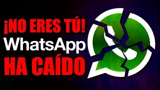 Noticia de ÚLTIMA HORA No eres tú es WHATSAPP reportan CAÍDA de WHATSAPP hoy 3 de ABRIL [upl. by Eislehc]