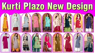 💗 Kurti with Plazo Design  Long Kurtis With Plazo  Kurti Plazo Designs  Latest Plazo Suit Design [upl. by Caddric589]